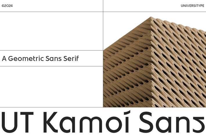 Kamoi Sans - A Geometric Sans
