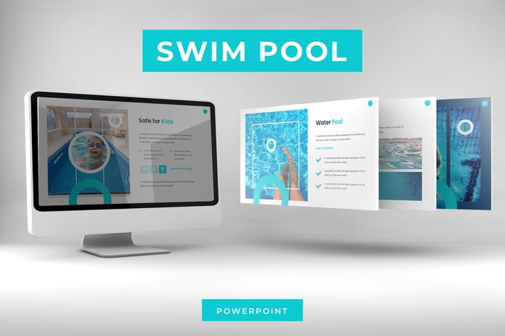 The Swim Pool - Powerpoint Template