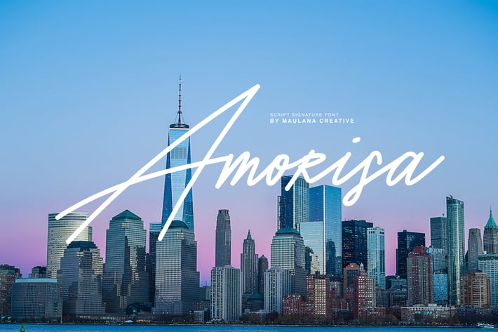 Amorisa Signature Font