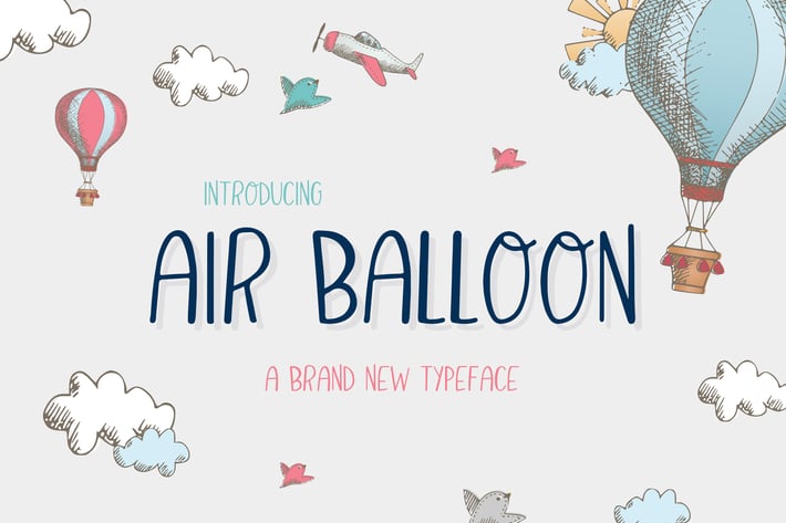 Air Ballon Font