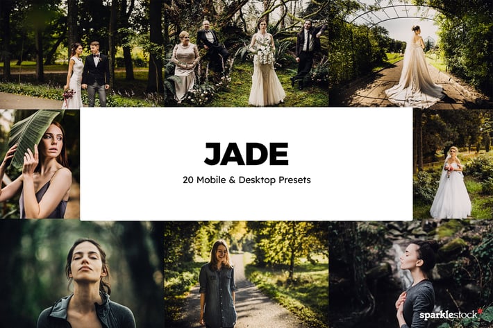 20 Jade Lightroom Presets & LUTs