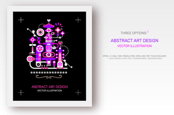 Abstract Art Designs (3 options) 