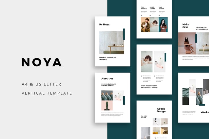 NOYA - Vertical Keynote Template
