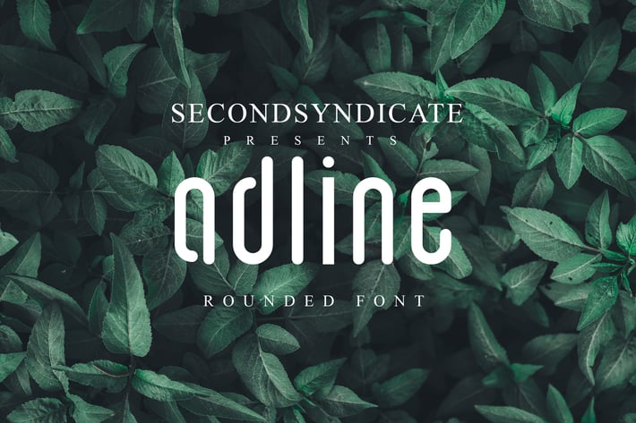 Adline - Rounded Font