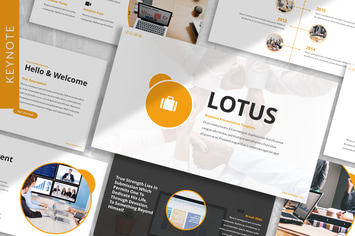 Lotus - Business Keynote Template