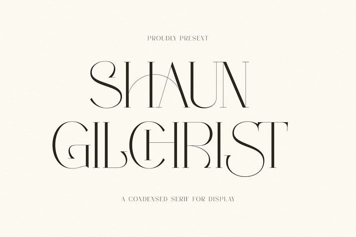Shaun Gilchrist Luxury Serif