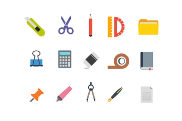 15 Stationary Icons
