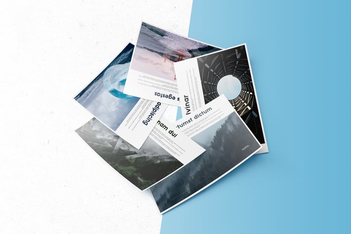 A4/A5 Horizontal Flyer Mockups V2