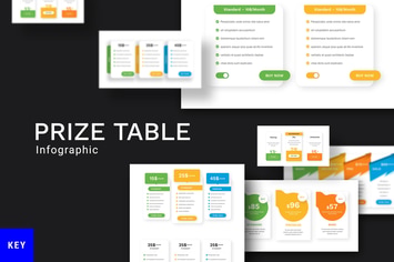 Various Price Table Keynote Template