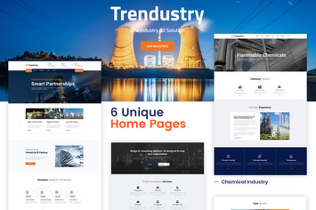 Trendustry - Industrial & Manufacturing WordPress 