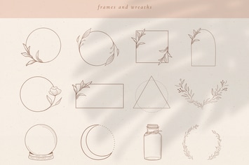 Logo Elements, Frames and Borders