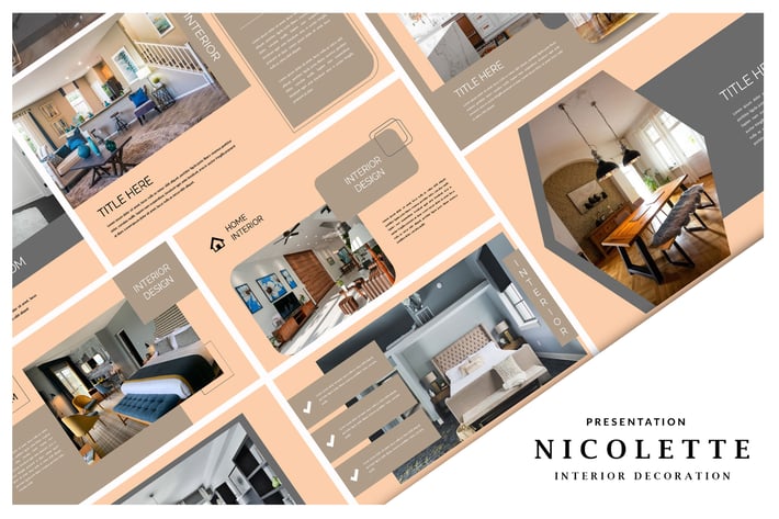 Nicolette Interior Decoration - Keynote Template