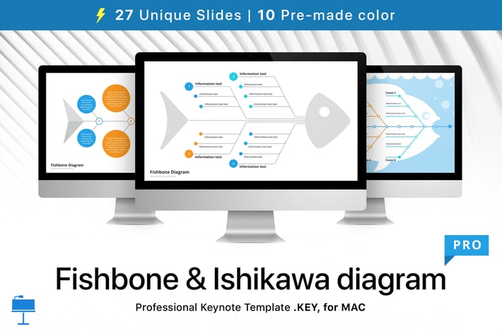 Fishbone & Ishikawa diagram for Keynote