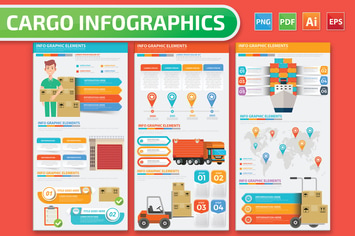 Cargo Infographics design