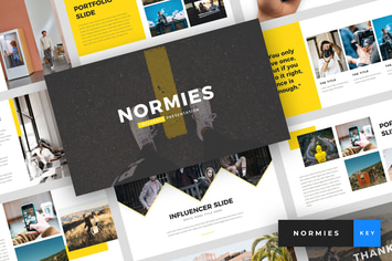 Normies - Influencer Keynote Template