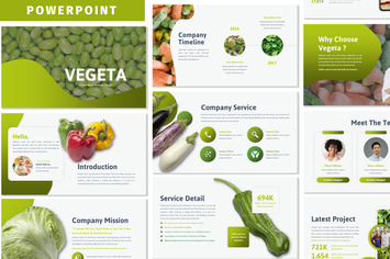 Vegeta - Business Powerpoint Template