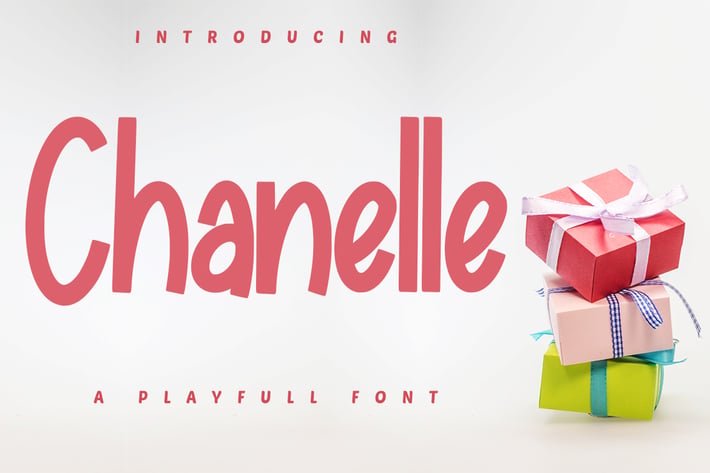 Chanelle - A Playfull Font