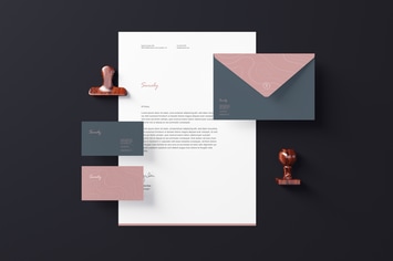 Branding Stationery Mockups