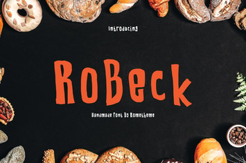 Robeck - Display Font