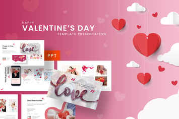 Happy Valentine - Romantic Powerpoint Template