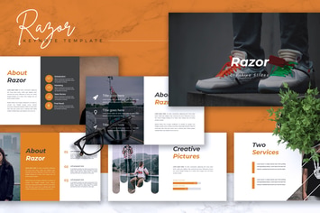 RAZOR - Creative Keynote Template
