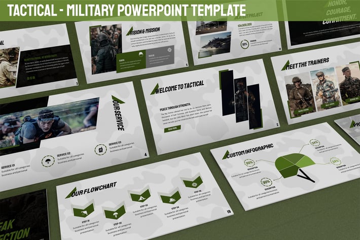 Tactical - Military Powerpoint Template