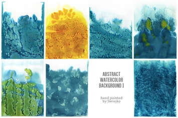 Abstract Watercolor Background I