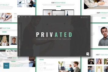 Privated - Business Keynote Template