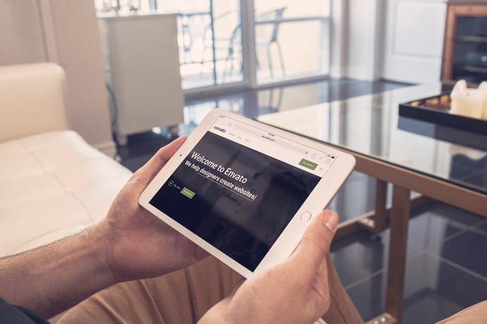 iPad Mini 4 Around The House Mockup 2 of 11