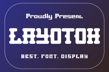 LAYOTOH Font