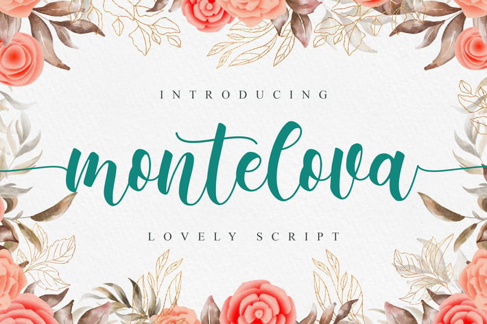 Montelova - Lovely Script