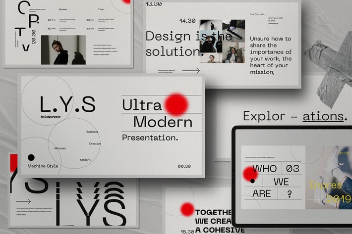 L.Y.S - Creative Agency Business Powerpoint