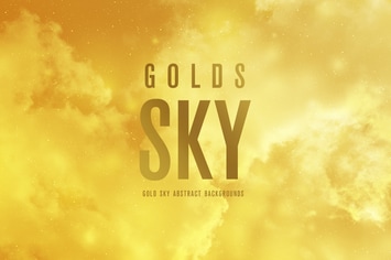 Gold SKY Abstract Backgrounds