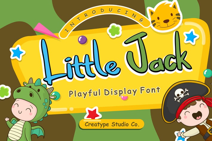 Little Jack Advertisement Font