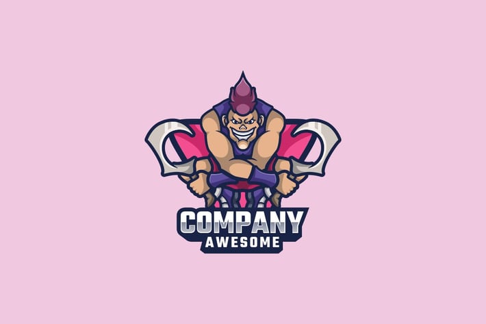 Fighter Logo Mascot