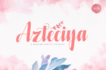 Azteciya - Handwritten Font