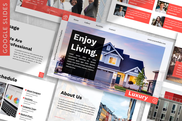 Luxury - Property Business Google Slides Template