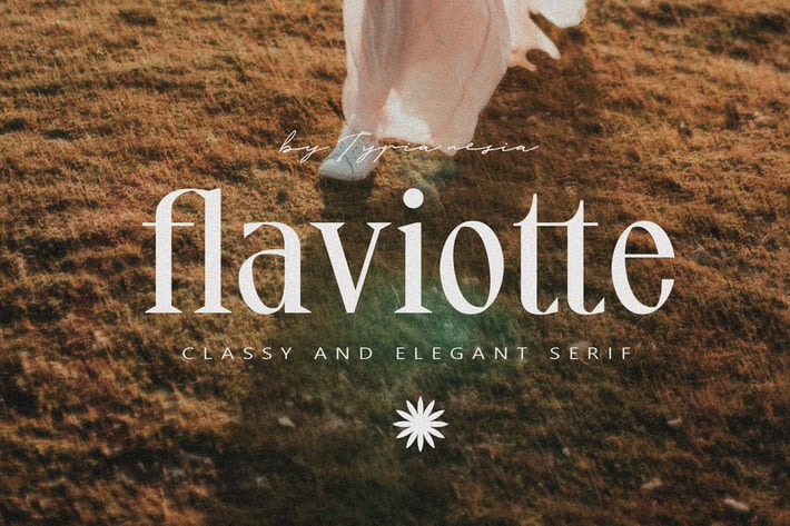 Flaviotte - Beauty Vintage Elegant Serif