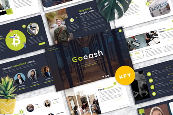 Gocash - Finance Keynote Template