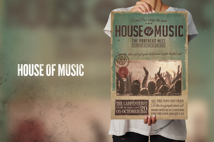 House of Cards Flyer Poster