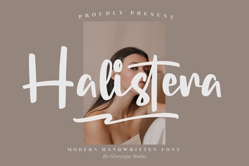 Halistera Modern Handwritten Font