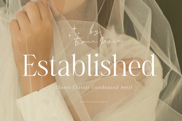 Established - Classy and Elegant Condensed Serif