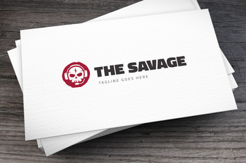 Savage Logo Template