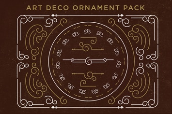 Art Deco Ornament Pack