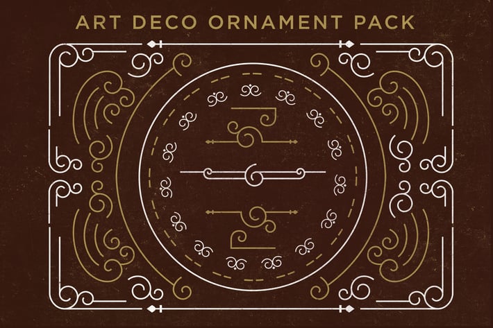 Art Deco Ornament Pack
