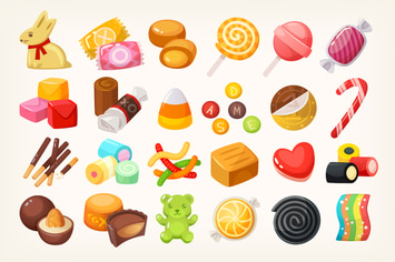 Sweets and candies
