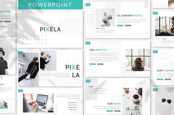Pixela - Business Powerpoint Template