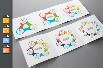 Infographics template set v.1