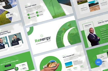 Renewable Energy Keynote Presentation Template