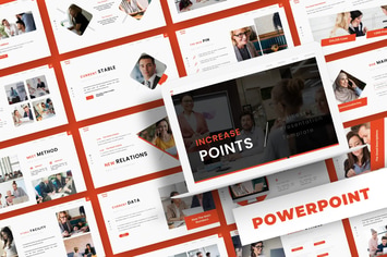 Increase Points - Powerpoint Template